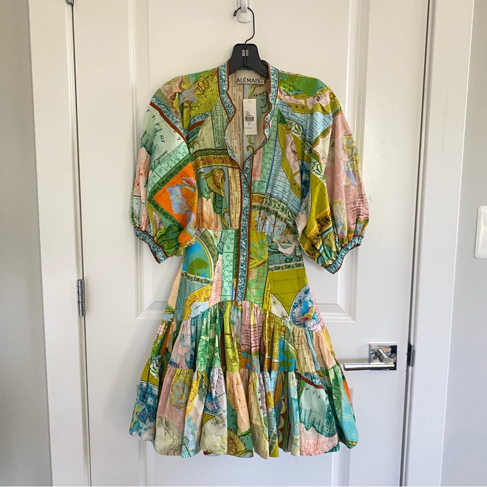 Alemais Multicolor Printed Dress - Picture 3 of 7